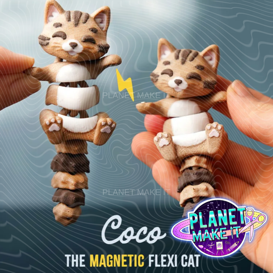 Coco The Cat - Keychain/Fidget