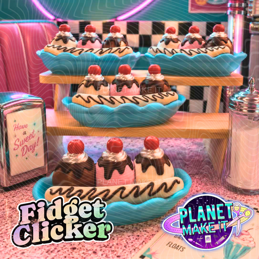 Banana Spilt Sundae - Clicker