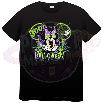 Boo Halloween Character (Happy Friend) - T-Shirt