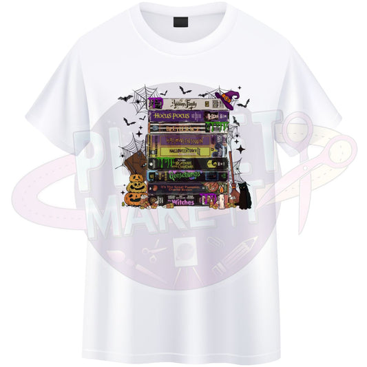 VHS Halloween Films - T-Shirt