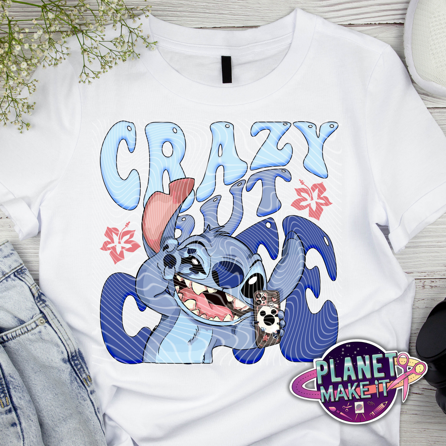 Crazy But Cute - T-Shirt