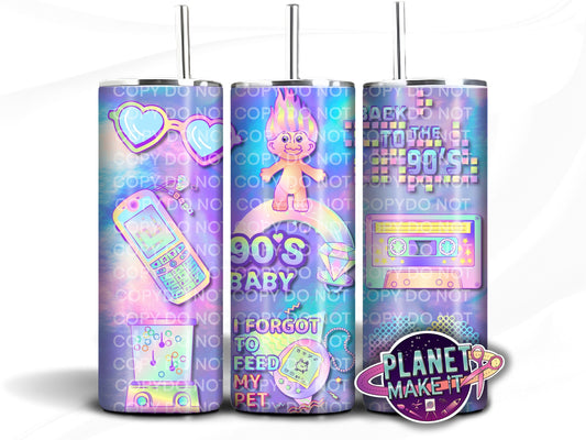 90's Baby - Stainless Steel Tumbler