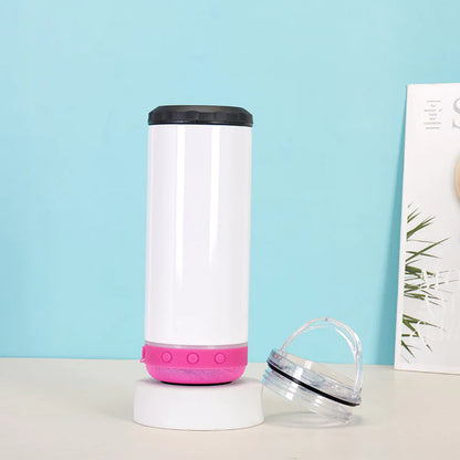 16oz Bluetooth Speaker Tumbler/Can Cooler  - Custom Design