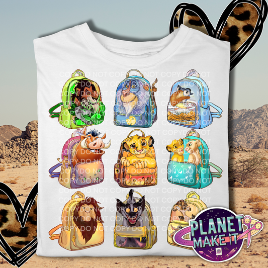 Safari Backpacks - T-Shirt