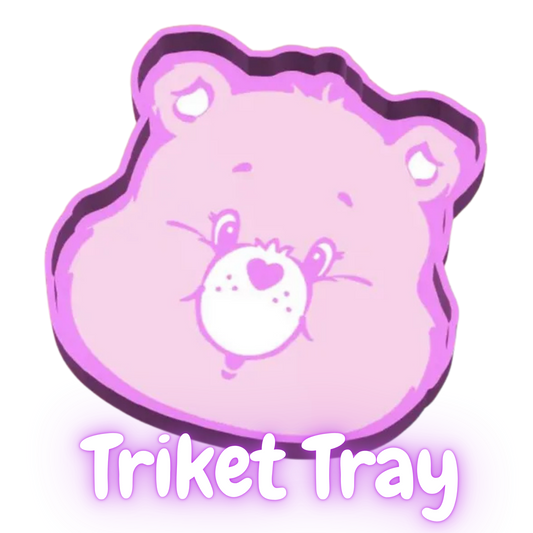 Pink Bear - 3D Trinket Tray