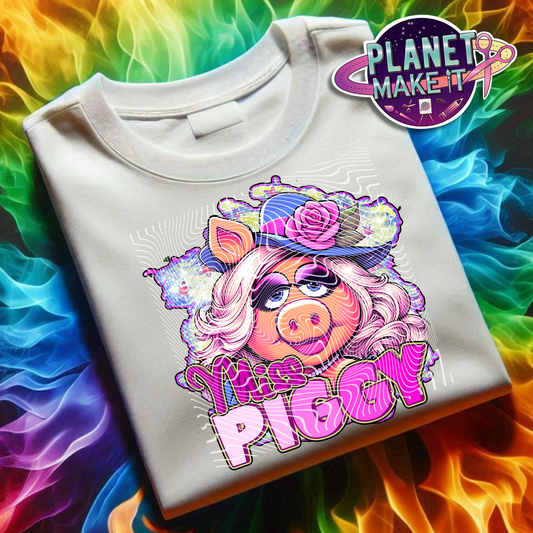 Pink Pig - Plush Hoodie