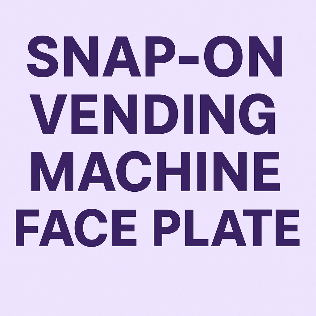 Snap-On Face Plate - Planet Make It Vending Machines