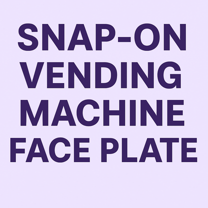 Snap-On Face Plate - Planet Make It Vending Machines