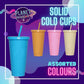 24oz Solid Colour Cold Cups - Custom Design