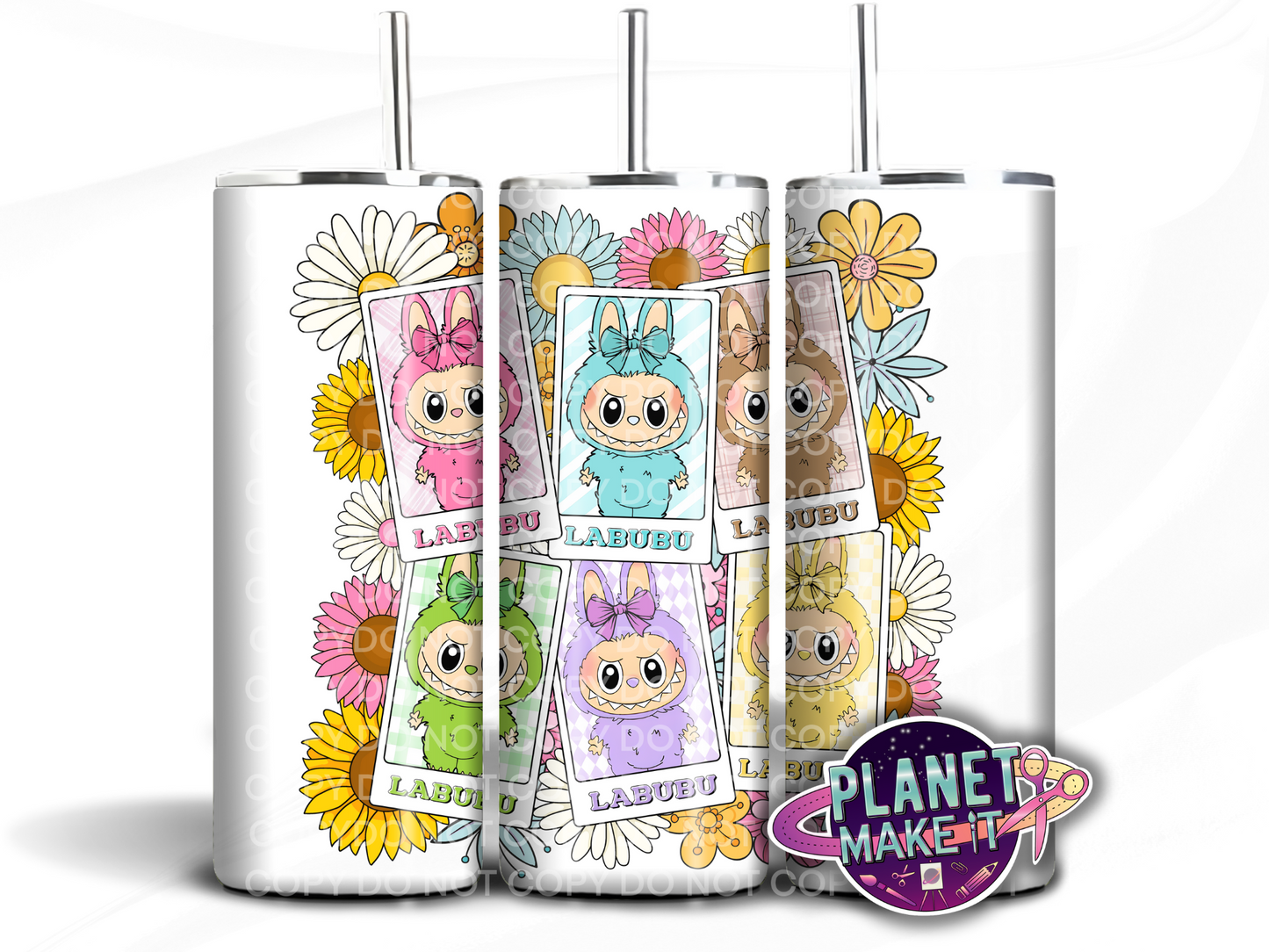 Polaroid Labubu - Stainless Steel Tumbler