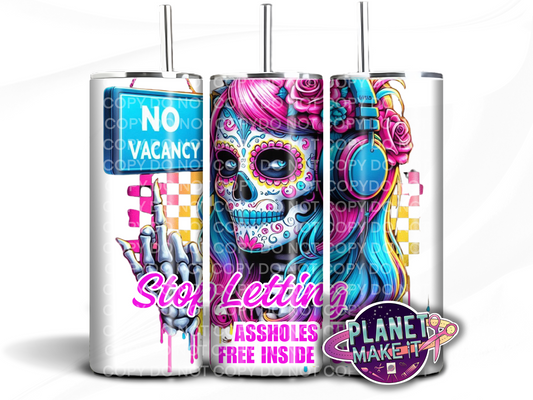 Rent Free - Stainless Steel Tumbler