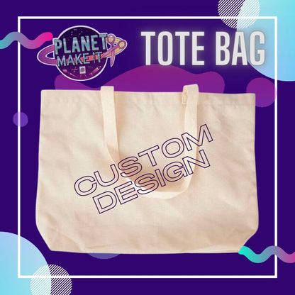 Canvas Tote Bag - Upload Image