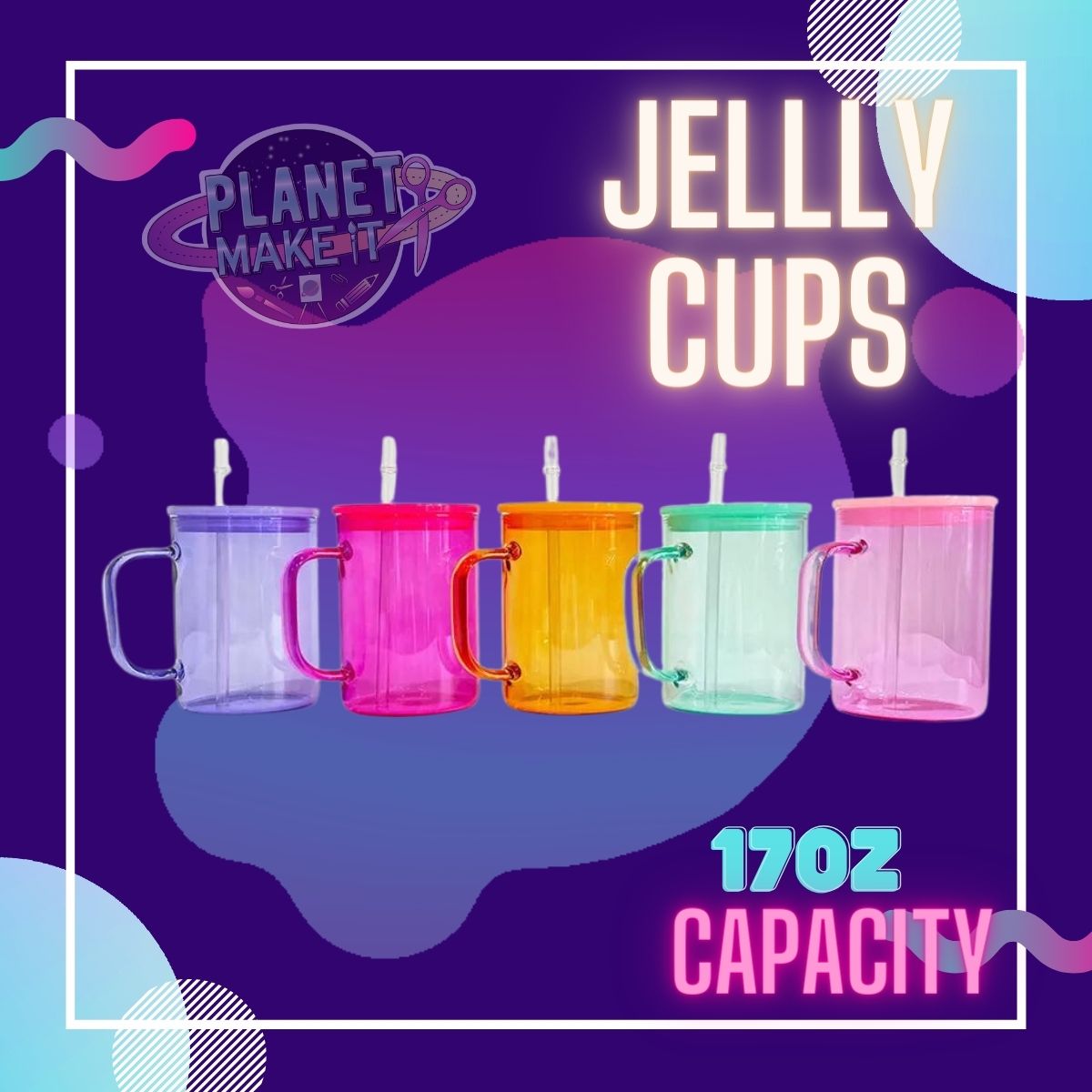Jelly Range LIMITED EDITION 17oz With Handle - Custom Design