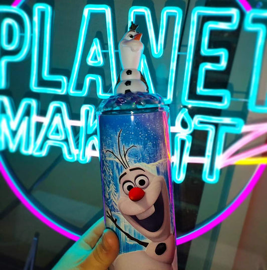 Snowman Tumbler PLUS Toper  - 20oz Tumbler