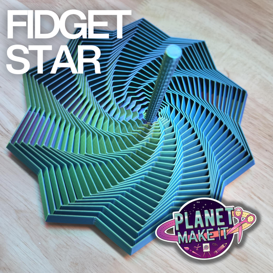 3D Fidget Star - Large