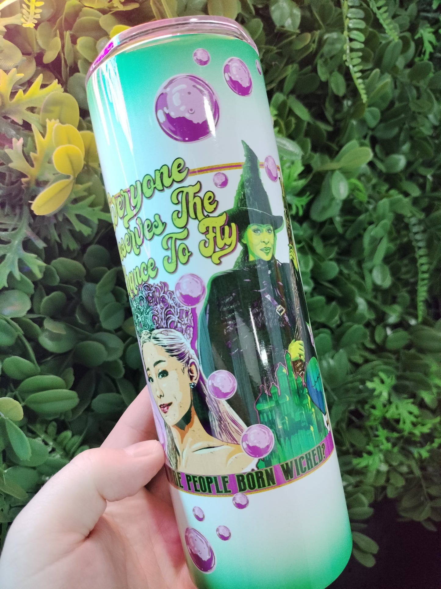 Wicked 20oz glossy stainless steel tumbler