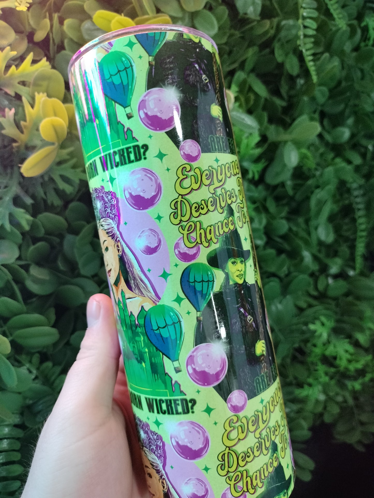Wicked 20oz glossy stainless steel tumbler