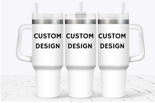 Custom Design - 40oz Stainless Steel Tumbler