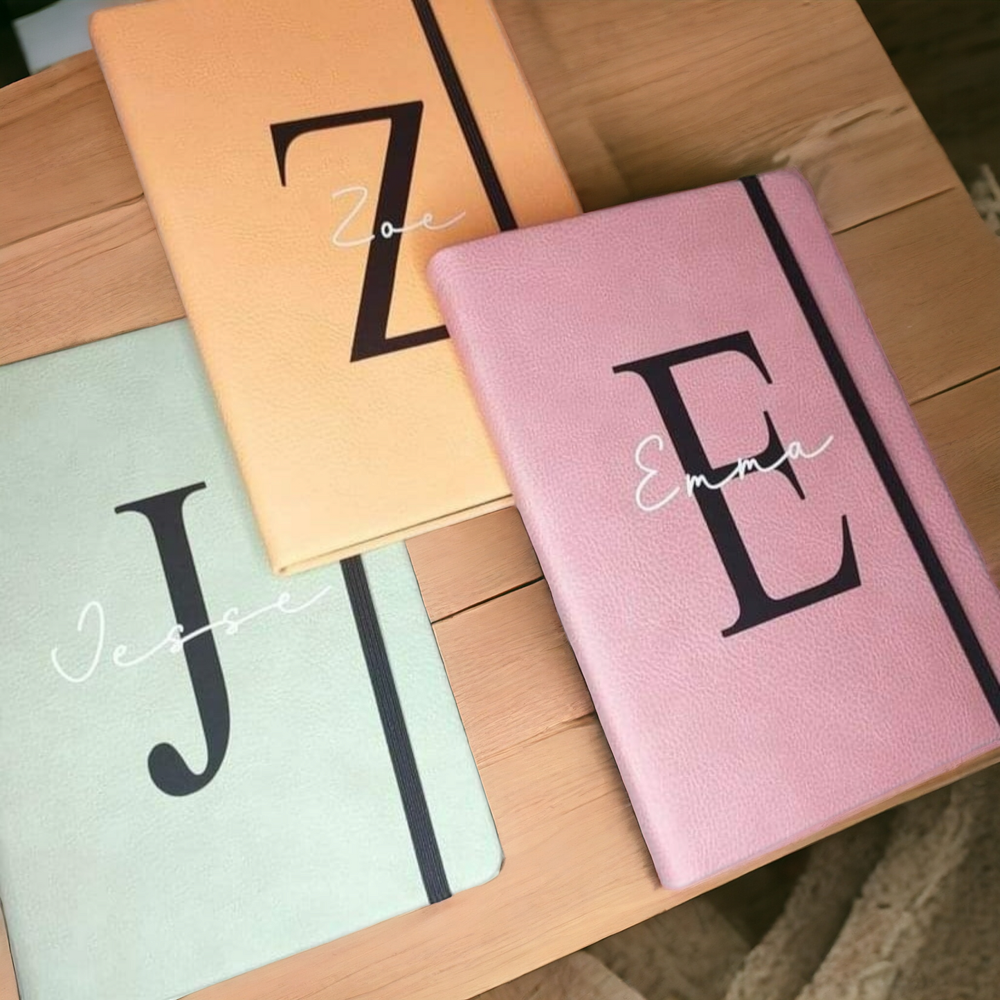 A5 Personalised Name Notebook - Pastel Series