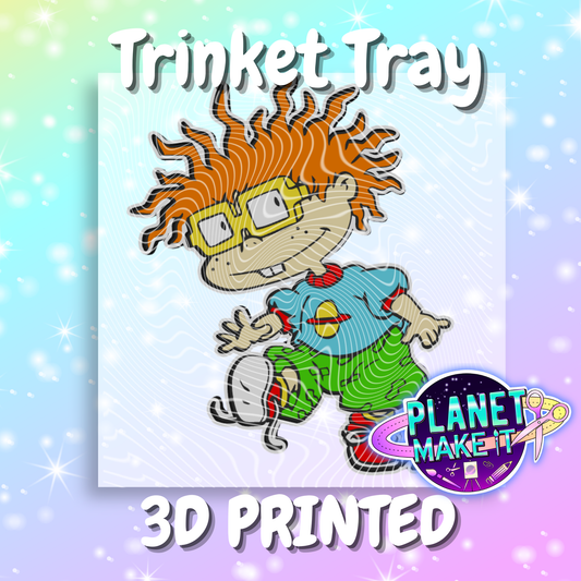 Red Hair Friend - 3D Trinket Tray
