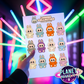 Labubu Character Stickers - Adhesive Decals