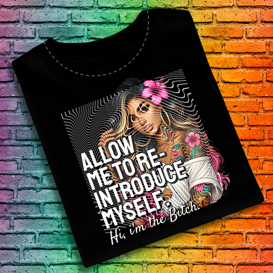 Hi I'm The Bitch Boho - T-Shirt