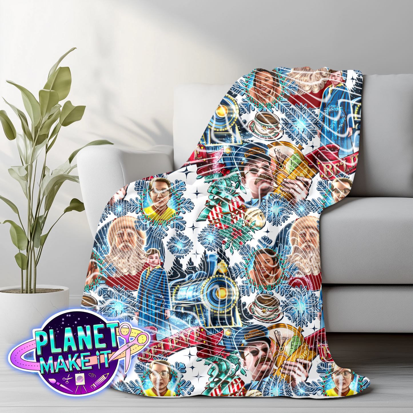 Polar Express - Plush Blanket