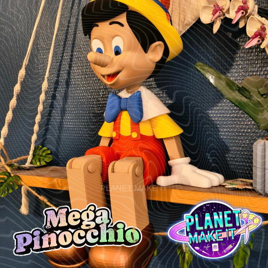 🍎 Pinocchio (MEGA Version) - 3D Character 🍎