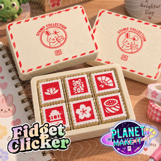 Stamp Box - Sensory Clicker