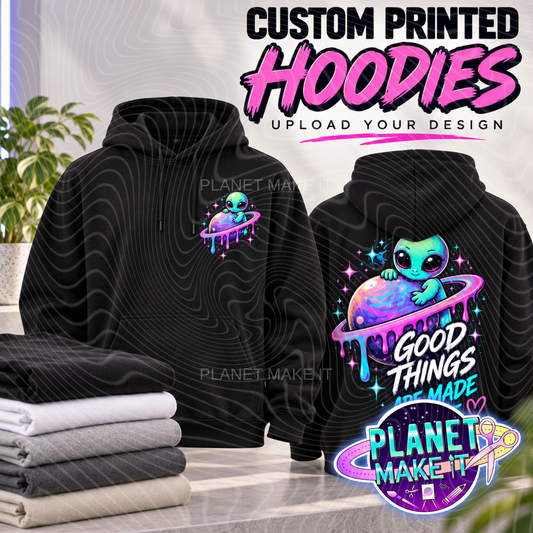 Custom Printed Hoodies – Upload Your Design