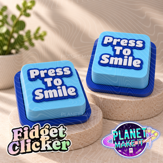 XL Press To Smile - Clicker