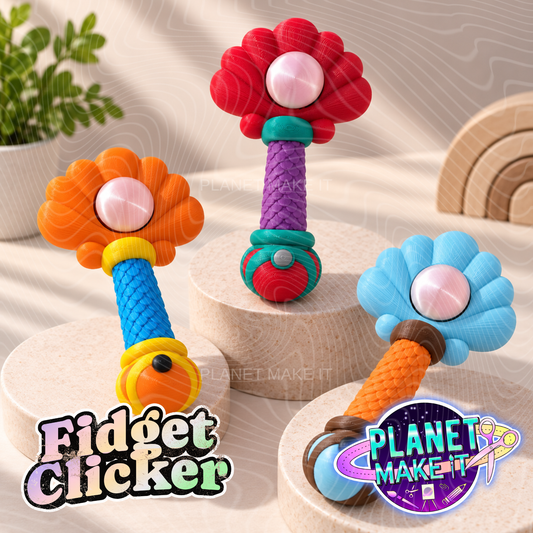 Mermaid Wands - Sensory Clicker