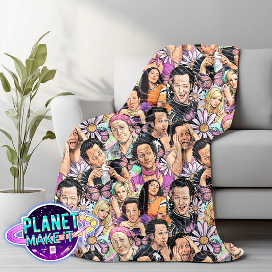 Hot Chick - Plush Blanket