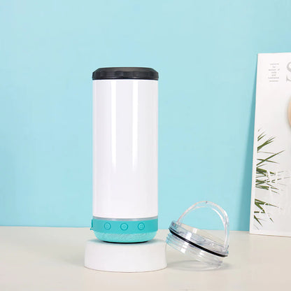 16oz Bluetooth Speaker Tumbler/Can Cooler  - Custom Design