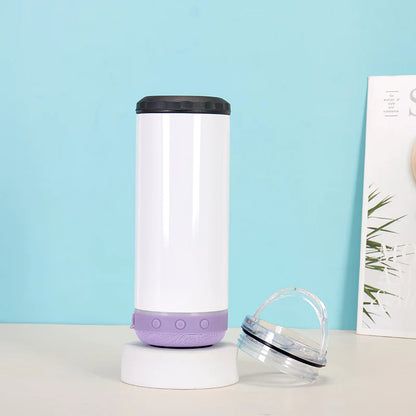 16oz Bluetooth Speaker Tumbler/Can Cooler  - Custom Design