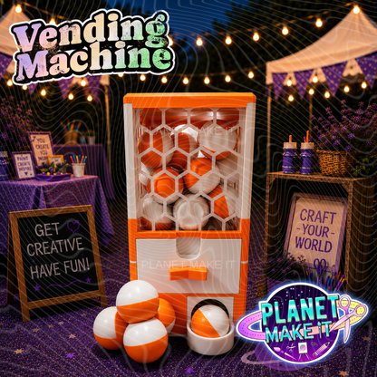 Planet Pop N Drop LITE Vending Machine© - Planet Make It