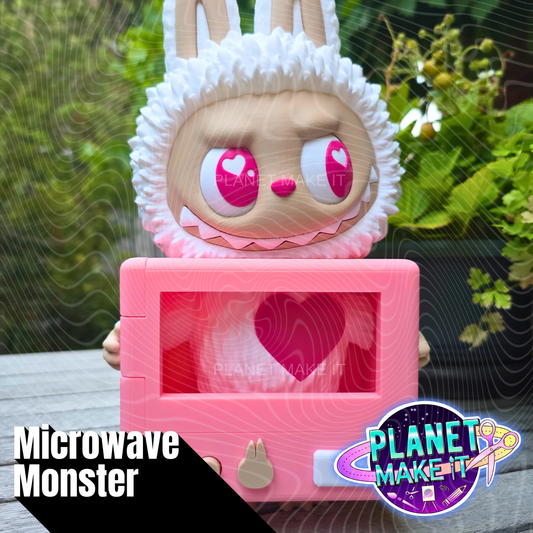 🩷Microwave Monster - 3D Character🩷
