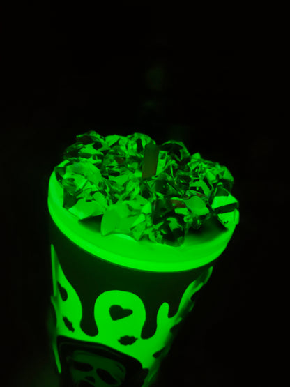 Hang Up With Ice Toper  - 24oz Glow Acrylic Tumbler