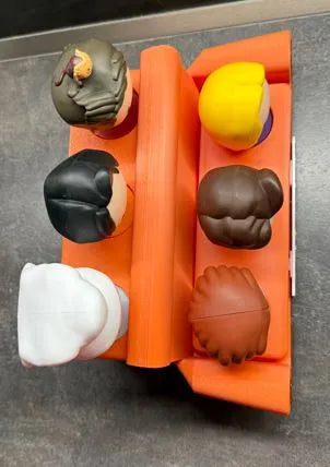 FRIENDS Couch Display – 3D Printed (Fits McDonald’s Character Toys)