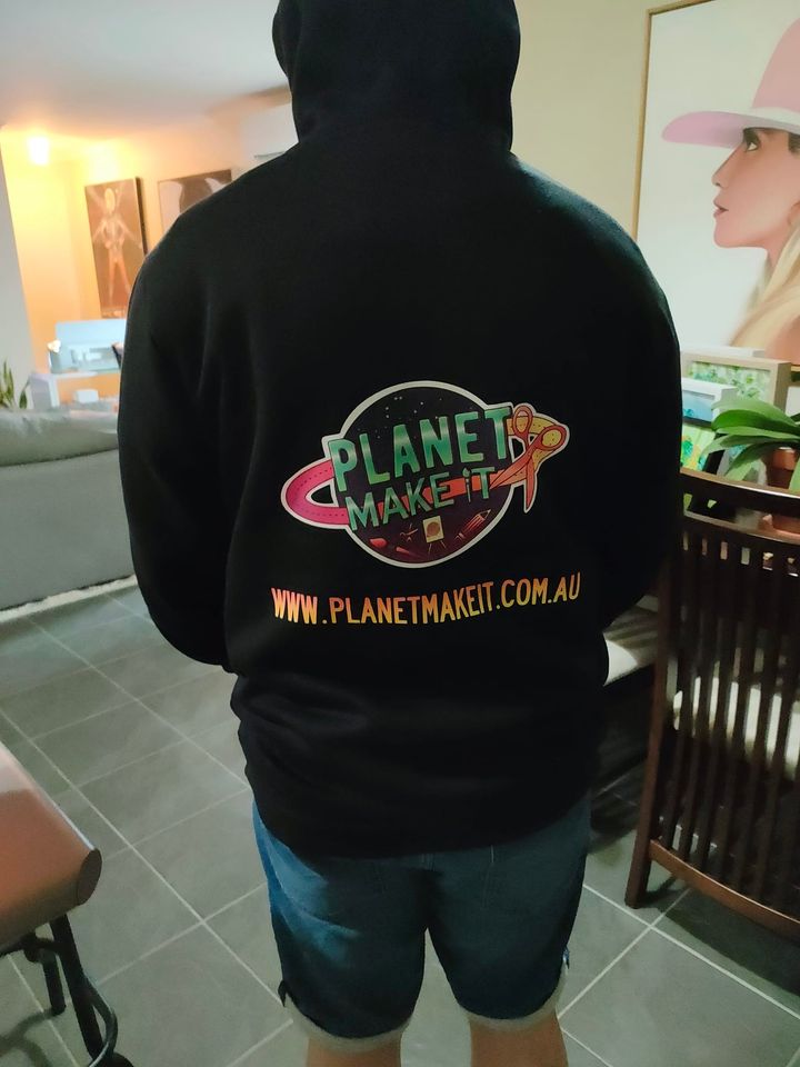 Planet Make It - Plush Hoodie