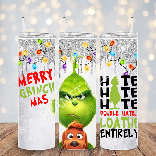 Merry Christmas  - 20oz Metal Tumbler