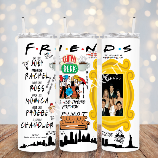 Friend's - 20oz Metal Tumbler