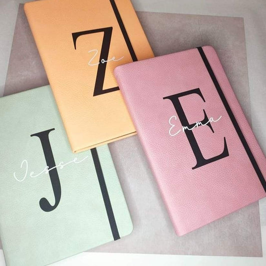 A5 Personalised Name Notebook - Pastel Series