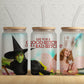 Good Witch Or A Bad Witch - 16oz Frosted Glass Tumbler