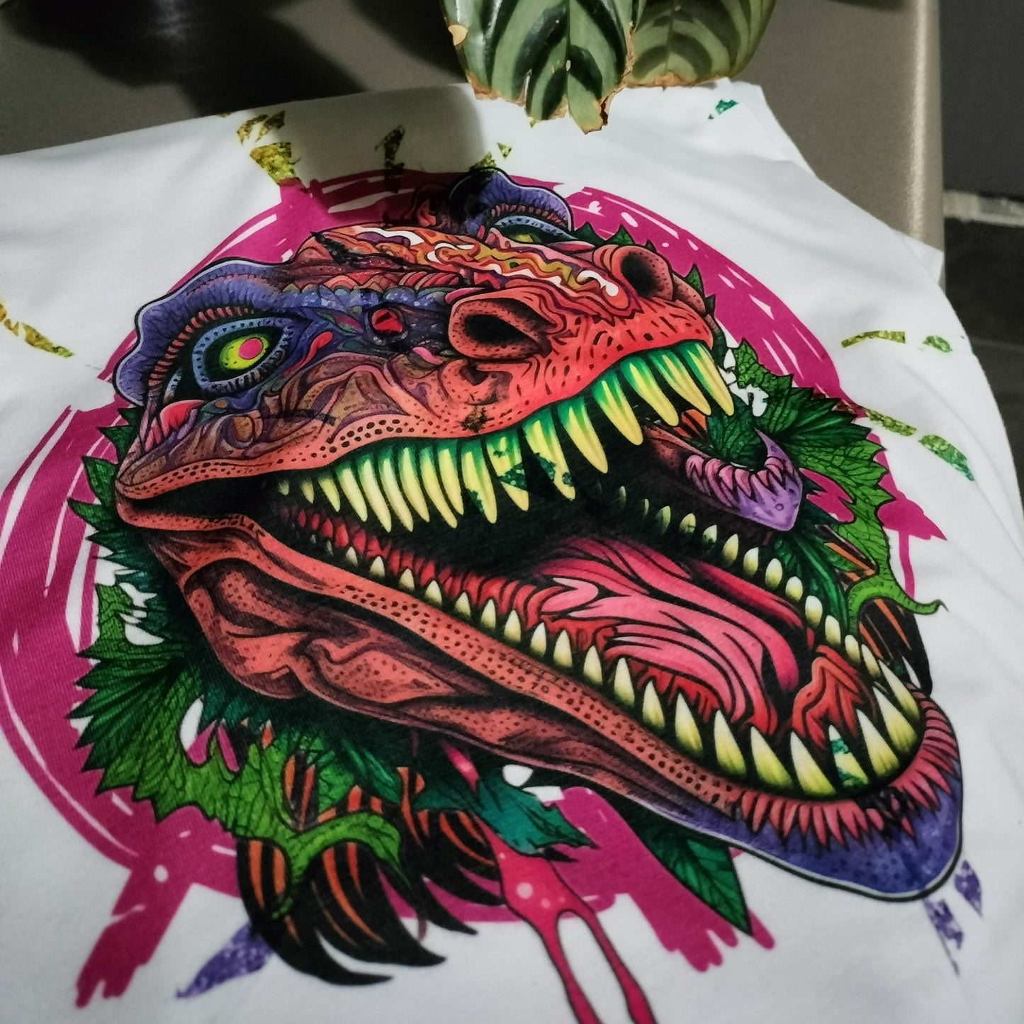 T-Rex Indie ADULT - Poly Cotton T-Shirt