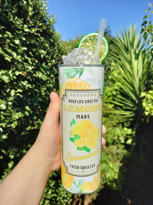 Life Gives You Lemons PLUS Toper  - 20oz Tumbler