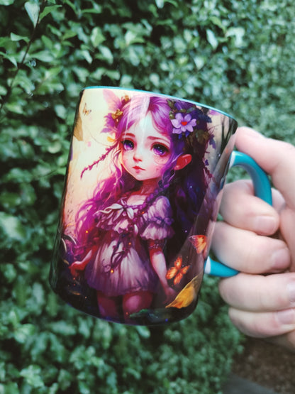 Fairies In The Garden - 12oz Ceramic Mug