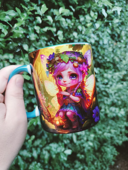 Fairies In The Garden - 12oz Ceramic Mug