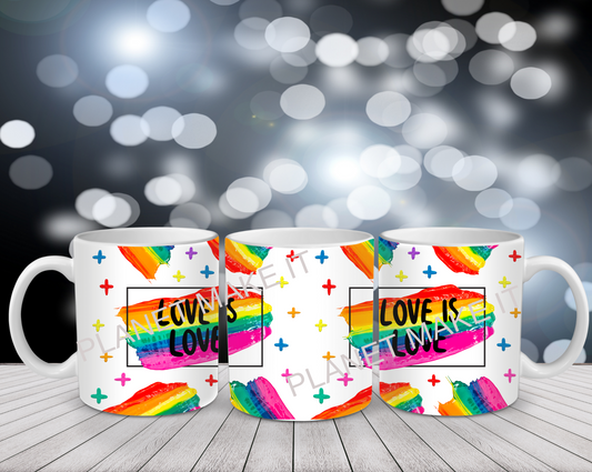 Love Is Love - 12oz Ceramic Mug